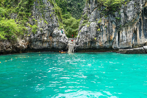 De Phi Phi: 6 horas de passeio particular de barco pelas Ilhas Phi PhiTour para 3 a 5 pessoas