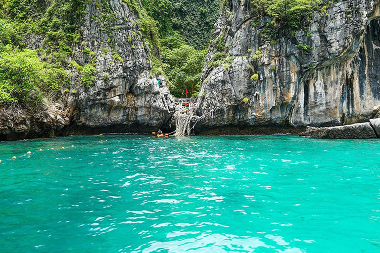 Desde Phi Phi: 6 horas de tour en barco privado por las islas Phi PhiExcursión para 11-15 personas