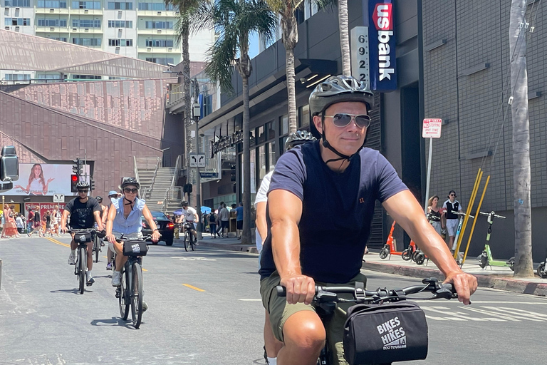 Los Angeles: Tour guiado de bicicleta elétrica em HollywoodBicicleta elétrica (pedal assistido)