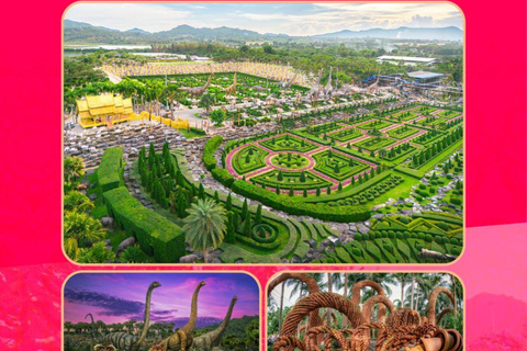 芭堤雅私人一日游：城市观光和热门景点芭堤雅日落和夜生活之旅：卡巴莱表演和泰式按摩