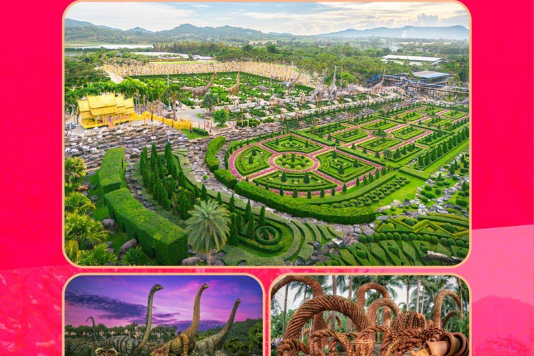 芭堤雅私人一日游：城市观光和热门景点芭堤雅日落和夜生活之旅：卡巴莱表演和泰式按摩