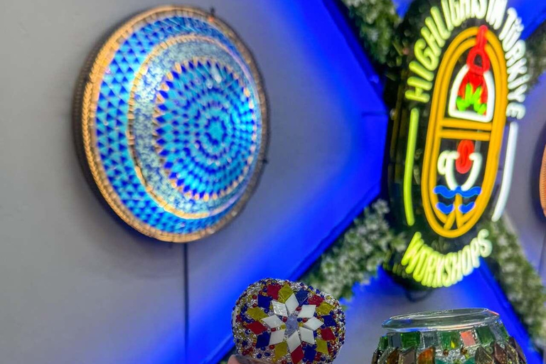 Antalya: Mosaic Candle Holder Workshop - Mediterranean Glow