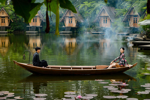 Jakarta: Bandung Waterfall, Dusun Bambu & Tea Tour From Jakarta : Private Bandung Tour