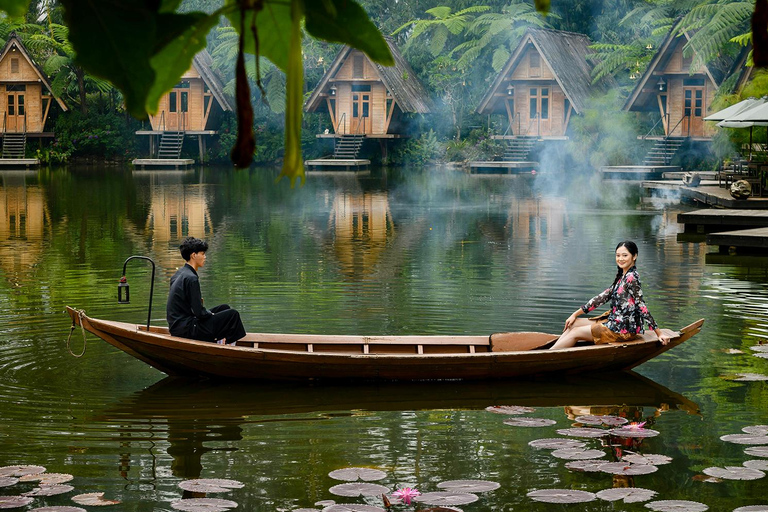 Jakarta: Bandung Waterfall, Dusun Bambu & Tea Tour From Jakarta : Private Bandung Tour