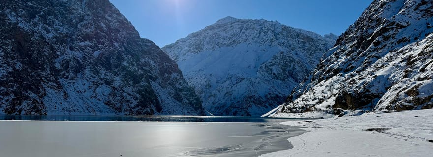 Samarcande : excursion aux sept lacs avec déjeuner au Tadjikistan