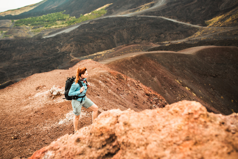 Vanuit Catania: excursie naar de Etna bij zonsondergangVan Catania: privétour bij zonsondergang op de Etna