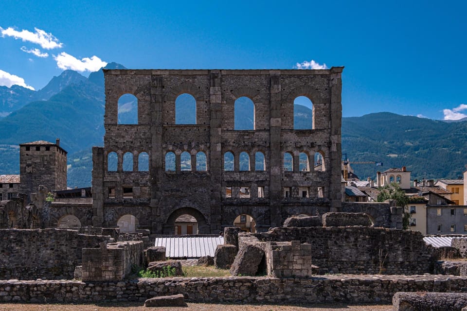 Aosta SelfGuided Audio Tour discovering Roman Heritage GetYourGuide