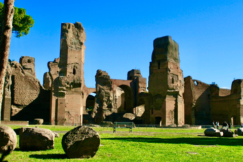 Terme di Caracalla Tour guidato privato e biglietti esclusiviRoma: tour privato delle Terme di Caracalla