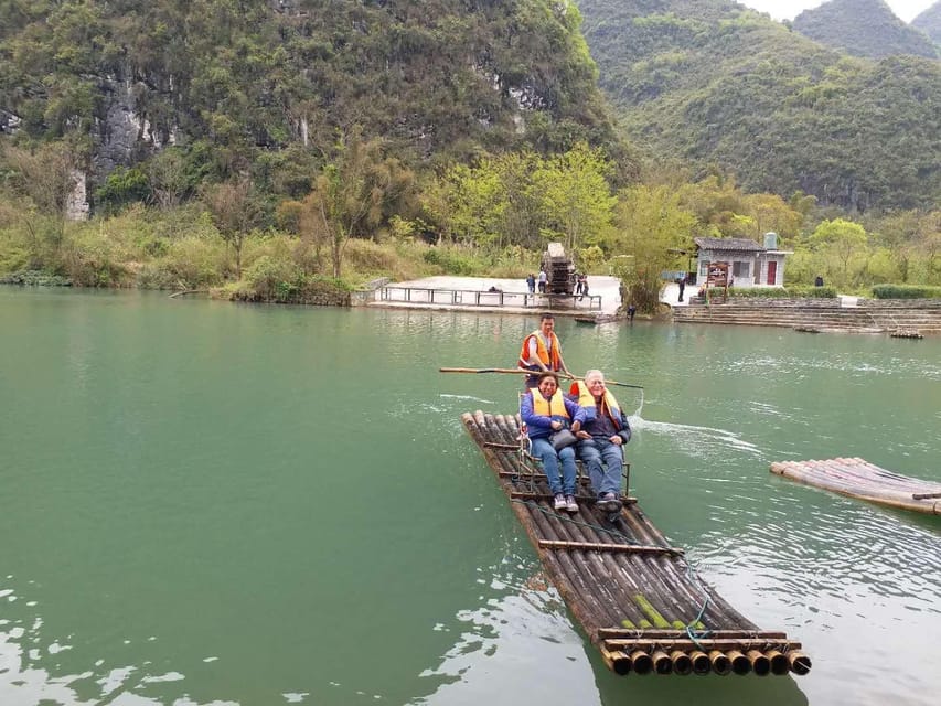 Yangshuo Day Tour, Xianggong Hill, Bamboo Rafting & Cyclisme - Hizvo