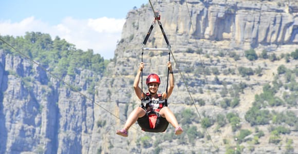Alanya: World&#39;s Highest, Europe&#39;s Longest Zipline Adventure