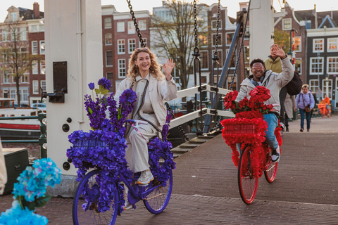 Amsterdam: Explore the Canals on Iconic Flower Bike Tour