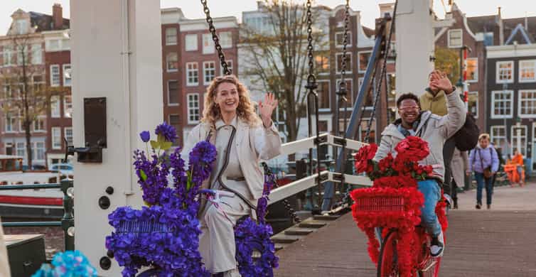Amsterdam: City Centre, Guided Bike Tour on Flower Bikes photo 9