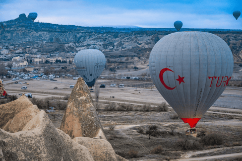 Cappadocia: Sunrise Hot Air Balloon Ride with Hotel Pickup Cappadocia Sunrise Balloon Ride – Soganli Valley