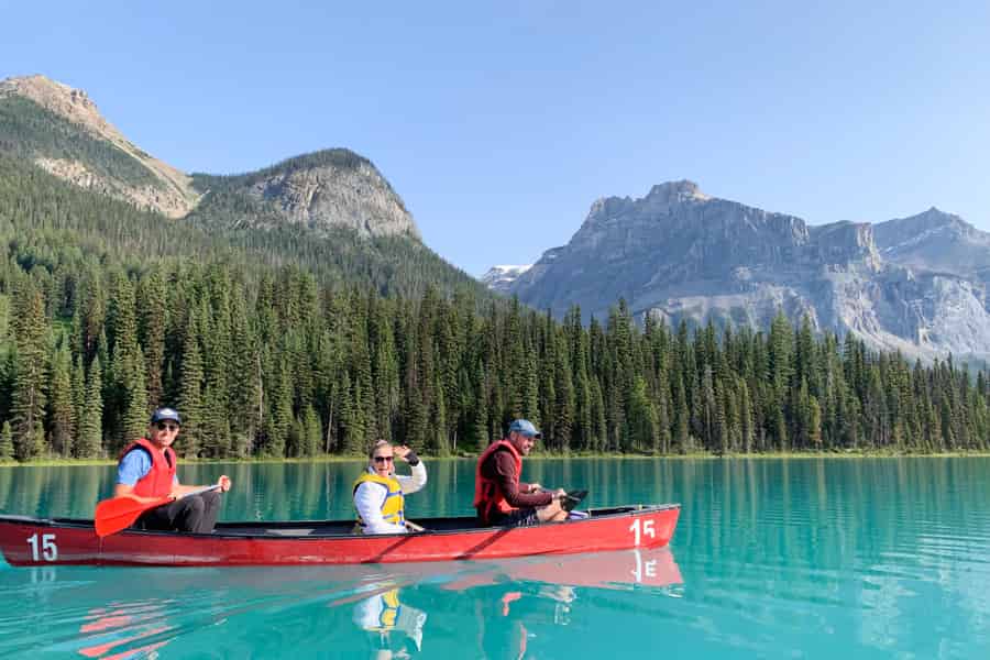 Banff: Kanutour, Moraine Lake & Lake Louise. Foto: GetYourGuide