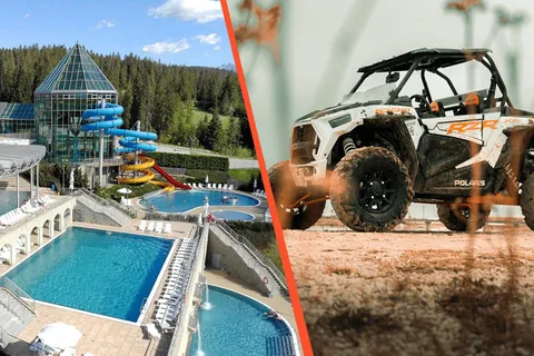 Cracovia: avventura in buggy con falò e piscine termali