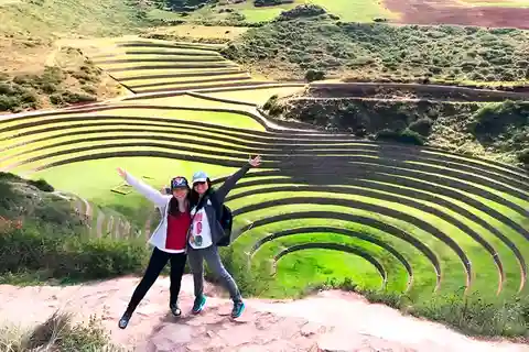 Excursão de meio dia: Minas de sal de Maras e terraços de Moray