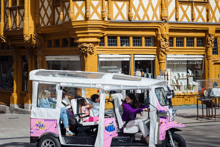 Angers: Utforska stadskärnan med elektrisk tuk-tuk