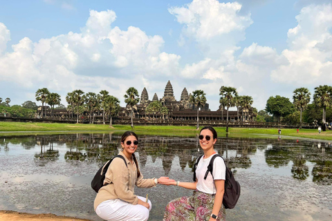 Wycieczka rowerowa Angkor Wat o wschodzie słońca z lunchem w cenie