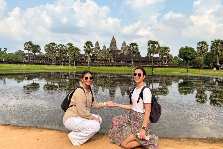 Wycieczka rowerowa Angkor Wat o wschodzie słońca z lunchem w cenie