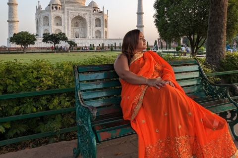 Billet d'entrée au Taj Mahal et guide