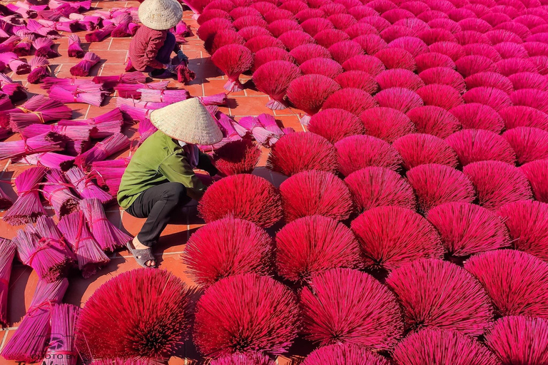 Hanoi: Duong Lam, Carpentry & Silk Village Or Incense & Hat Private: Incense Village & Hat Village & Silk Village