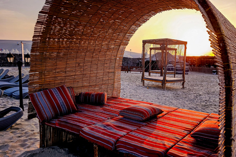 Doha: Wüstensafari, Abendessen vom Buffet &amp; ÜbernachtungsmöglichkeitDoha: Wüstensafari &amp; Abendessen vom Buffet im Camp