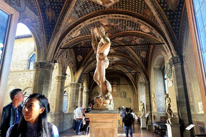 The Hall of Donatello in the Bargello Museum