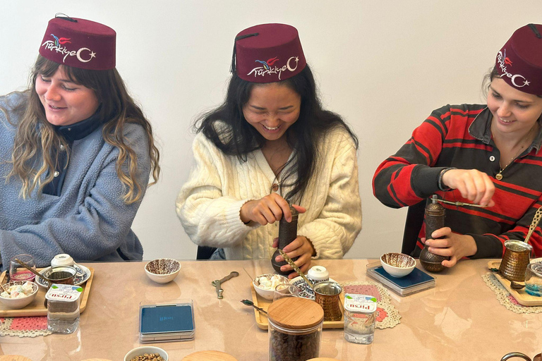 Antalya:Turkish Coffee Workshop + Fortune Telling + Gift Set