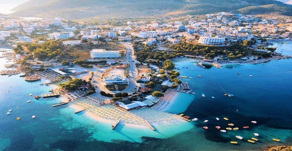 From Durres/Golem/Tirana: Saranda, Ksamil, Blue Eye Day Tour