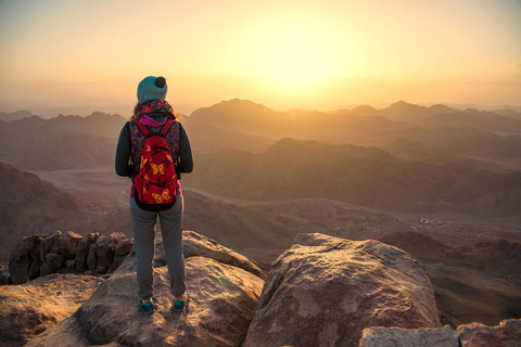 Moses Mountain & Saint Catherine from Dahab