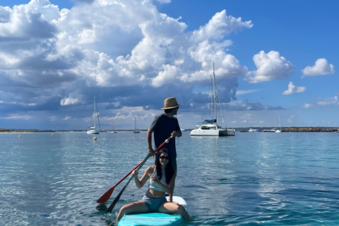 Ibiza : Excursion d&#039;une journée en bateau à voile à Formentera avec pagaie