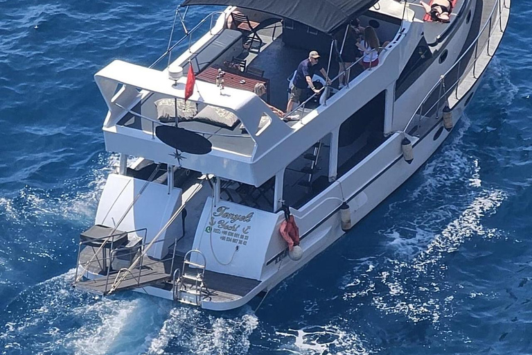 Alanya: Private Yacht Charter with Captain and Crew
