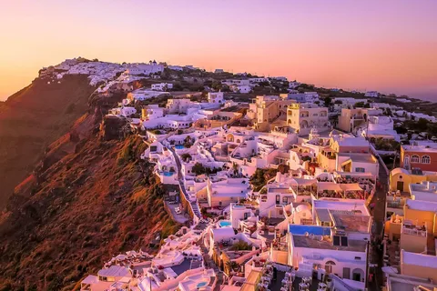 Santorini: Transfer from/to airport, port and any hotel