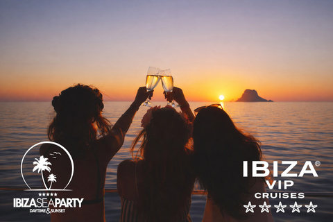 Ibiza: Formentera VIP Boat Paella, BBQ, OpenBar, DJ & Sunset BASIC TICKET with 5h Open Bar & Breakfast