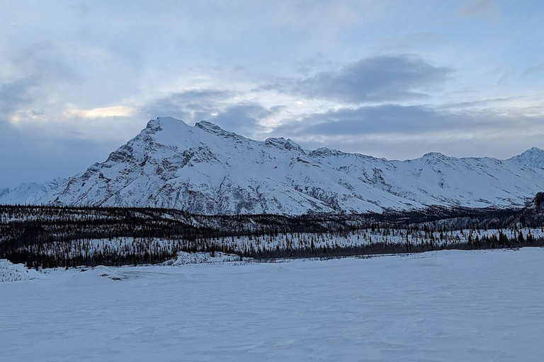 Desde Anchorage: Excursión de Invierno al Glaciar Matanuska con Comida