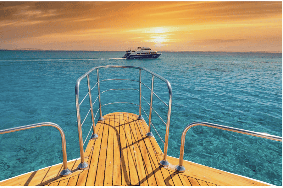 Hurghada: 3-stündige Yacht- & Schnorcheltour bei Sonnenuntergang. Foto: GetYourGuide