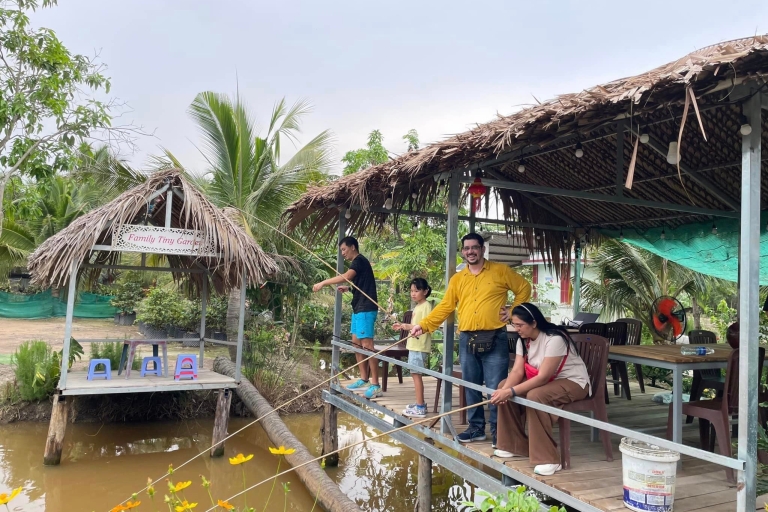 Mekong-Delta 2D1N KLEINGRUPPE Aufenthalt im Family Garden HomestayMekong 2 Tage 1 Nacht Kleingruppenaufenthalt bei einer Familie
