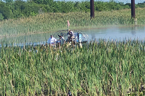 Everglades airboat tour with private transportation