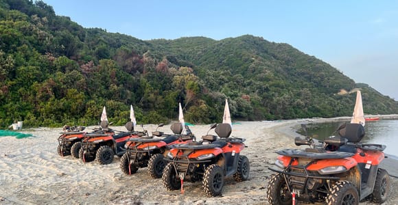 Tirane,Durres-Cape Of Rodon: ATV Quad Bike Tour with Helmet
