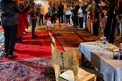 Marrakesh: Desert Sunset with Dinner and Show Marrakesh: Desert Sunset Camel ride with Dinner and Show