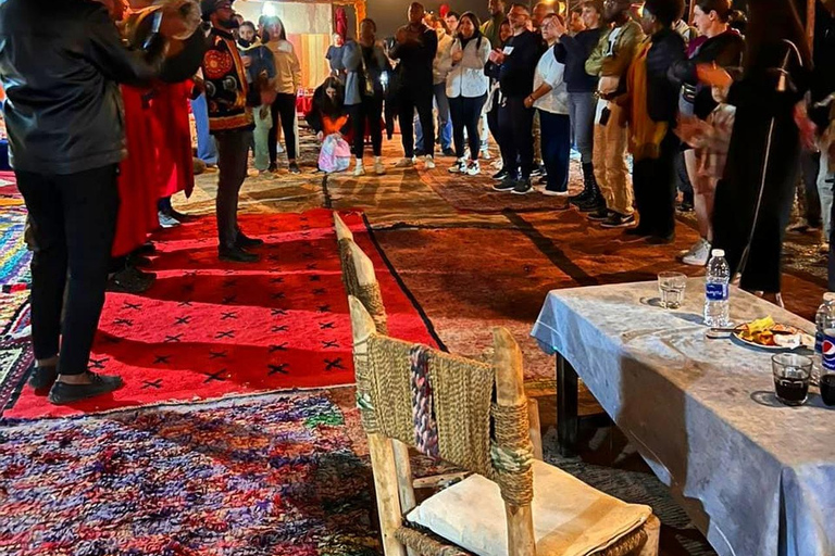 Marrakesh: Desert Sunset with Dinner and Show Marrakesh: Desert Sunset Camel ride with Dinner and Show