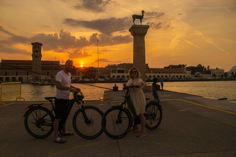 Rhodes: E-bike Highlights Sunset or Morning Photo Tour