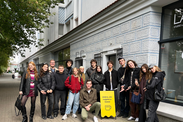 Visite guidée de Varsovie avec café original