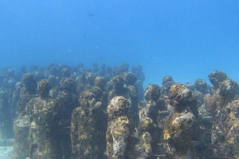 Cancun: Nurkowanie z rurką w Muzeum Podwodnym i na rafie Manchones