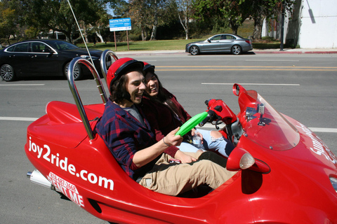 Los Angeles: 1-Hour Mini-Car Guided Adventure Ride YOU Drive Los Angeles: One Hour Mini-Car Scoot Guided Adventure Ride