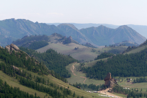 1 Day Chinggis Khan Monument & Terelj Tour w/ Nomads Visit