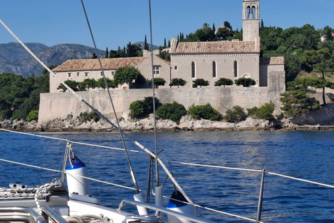 دوبروفنيك - جولة خاصة لمدة نصف يوم بالقارب الشراعي إلى جزر إلافيتي