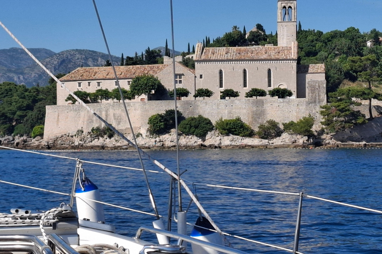 دوبروفنيك - جولة خاصة لمدة نصف يوم بالقارب الشراعي إلى جزر إلافيتي