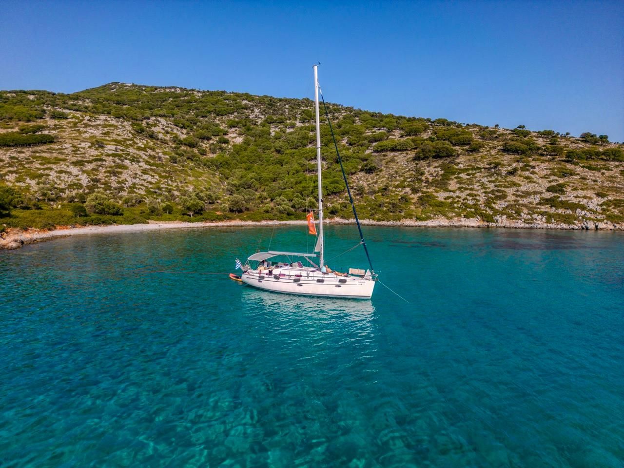 Sithonia: Privater Segeltörn zur Blauen Lagune