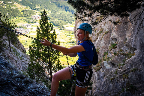 Andorra: Via Ferrata Adventure with Guide and Equipment Andorra: Via Ferrata Adventure (Easy Level)